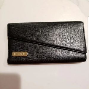 Bodhi Black Pebbled Leather Wallet